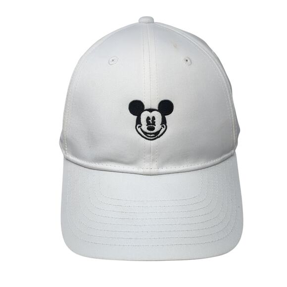 Mickey Mouse Slideback Baseball Cap White OS Adjustable Nike Legacy91 Dri-Fit - Picture 1 of 12